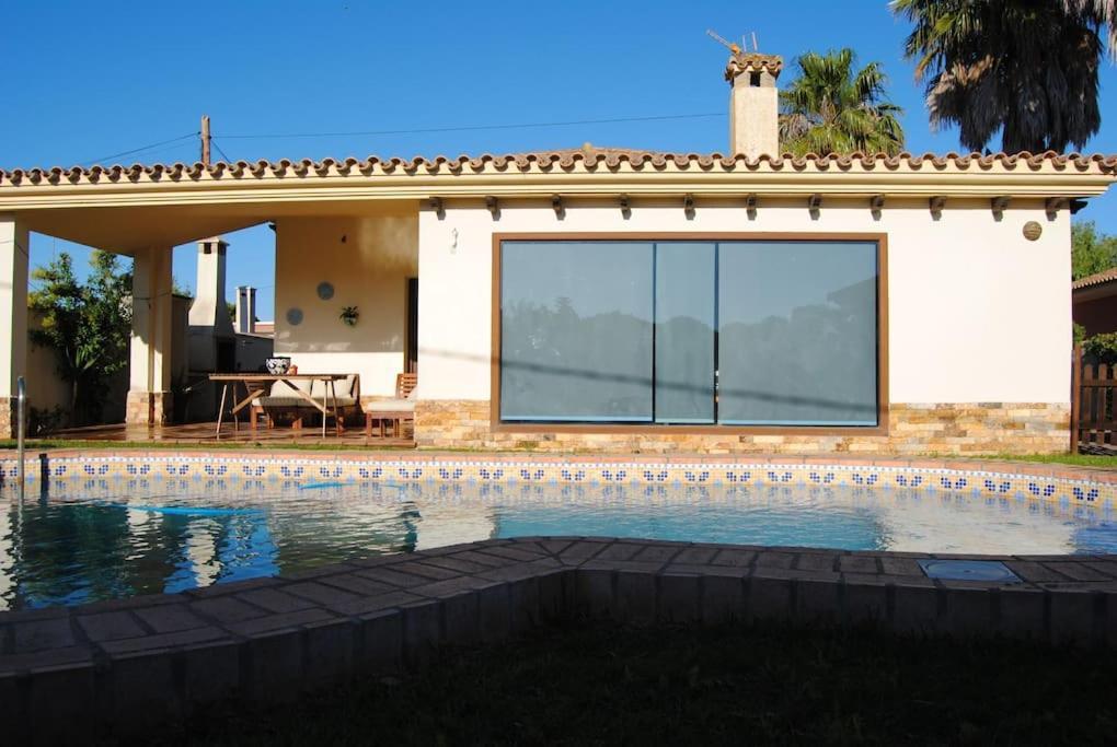Villa Romina Piscina Privada Chiclana de la Frontera Buitenkant foto