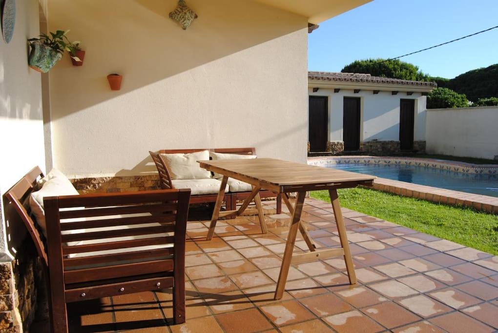Villa Romina Piscina Privada Chiclana de la Frontera Buitenkant foto