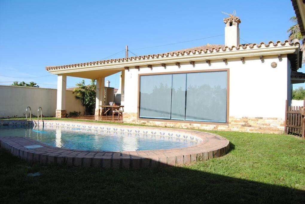 Villa Romina Piscina Privada Chiclana de la Frontera Buitenkant foto